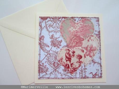 Collection Marimerveille Cartes et Toile de Jouy Marimerveille Carte toile de Jouy 3