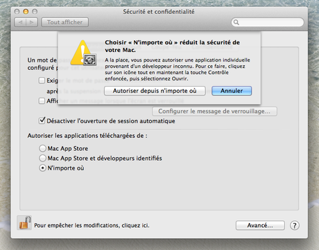 Mac app developpeur non identifie 2