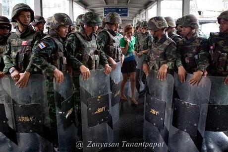 Thaïlande coup d'état: Carte postale de Bangkok [HD]