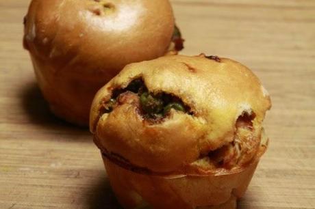 Pains farcis façon Muffins  – Stuffed bread muffins-style