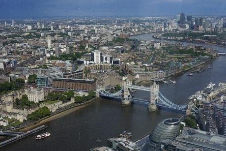 The Shard view - Londres The Shard view - Weekend à Londres la capitale anglaise