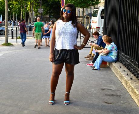 Like a tourist girl in blue pastel Like a tourist girl in blue pastel