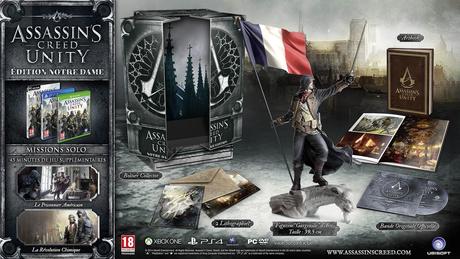 assassins creed unity collector notre dame fr Assassin’s Creed Unity : Les collectors  ubisoft collector Assassin’s Creed Unity 