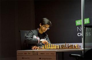 Echecs : Anish Giri (2752) 0-1 Sergey Karjakin (2771)   - Photo Chessbase