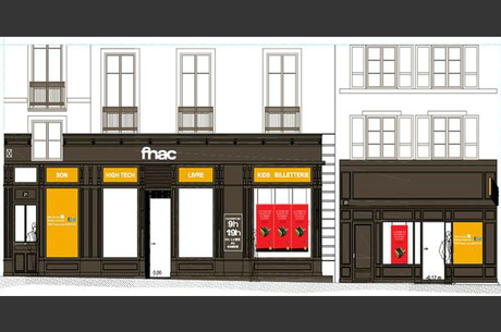La FNAC Puy-en-Velay ouvre le 14 juin 2014 Future façade de la Fnac Le Puy / Crédits photo : Fnac