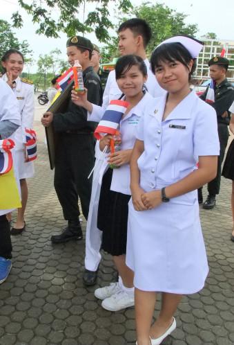 11 juin 2014, Udonthani. Spectacle en l’honneur des militaires DSCF8241