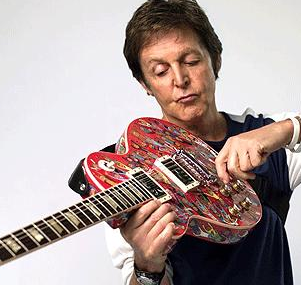 Une basse de Paul McCartney aux enchères