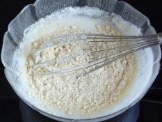 GATEAU TIEDE A L’AMANDE & AUX FRUITS D’ETE P1210408