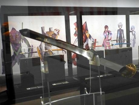 Evangelion et les sabres japonais, exposition à Paris evangelion-012