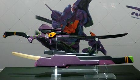 Evangelion et les sabres japonais, exposition à Paris evangelion-007