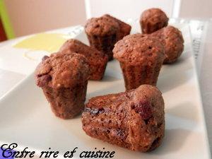 Mini-cannelés Cookies aux Flocons d'avoine et Amandes
