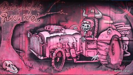 AMSTERDAM Insolite ! Street art à Amsterdam