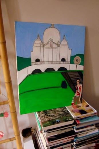 SACRE COEUR PARIS PEINTURE SACRE COEUR PARIS PEINTURE