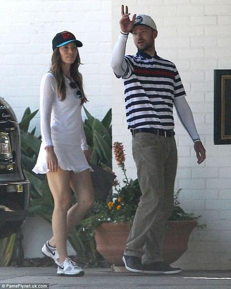 Photos: Justin et Jessica font du golf (15/06/14)