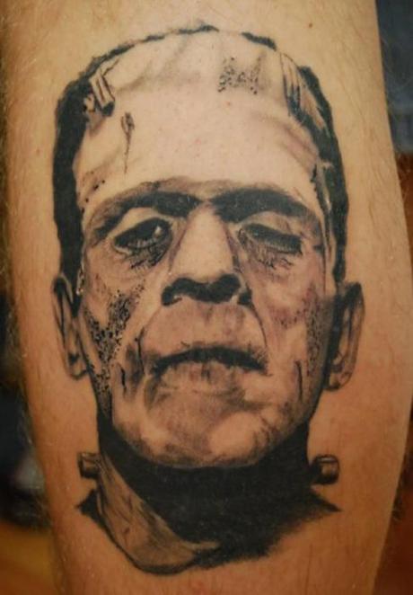 Tattoo-horror-mogwaii-Boris-Karloff- Frankenstein