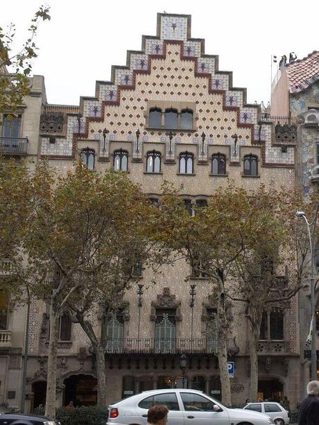 Mon top 10 architecture art nouveau: N°1: La Manzana de la Discordia (Barcelone, Espagne)