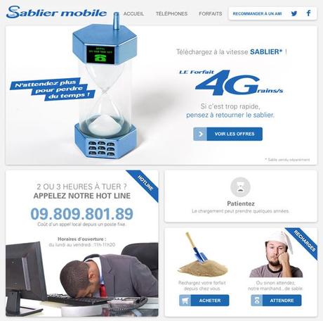 Buzzman lance 2 opérateurs de téléphonie mobile décalés SablierMobile