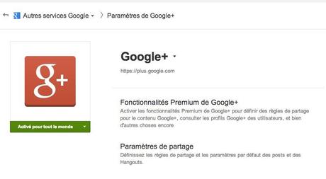 google apps premium hangout Google Apps: les fonctionnalités Premium de Google+ seront activées automatiquement