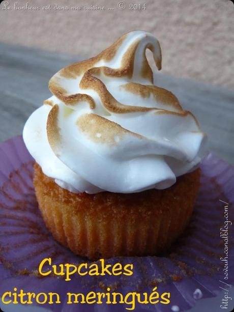 Cupcakes citron meringués Cupcakes citron meringués