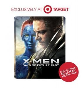 Les collectors pour X-Men: Days of Future Past Il's'agit du steelbook exclusif à Target!