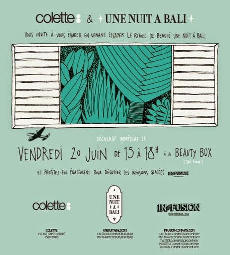 Une nuit à Bali & Colette