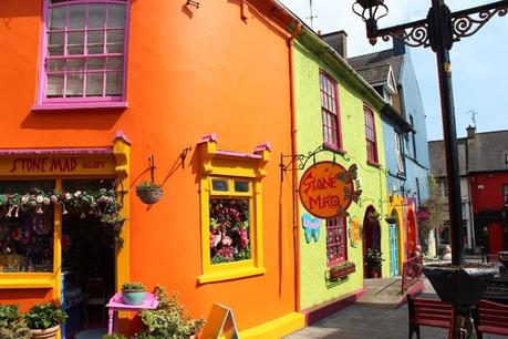 voyage,irlande,cork,kinsale,maisons de couleurs kinsale