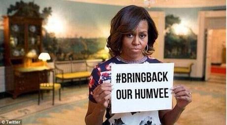 Supporters of the radical Islamic group overtaking Iraq are trolling the White House with #bringbackourhumvee tweets