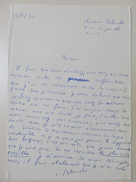 Mail Art, Boltanski Mail Art, Boltanski