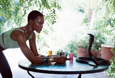 Lupita Nyong'o vedette de Vogue US - Juillet 2014.