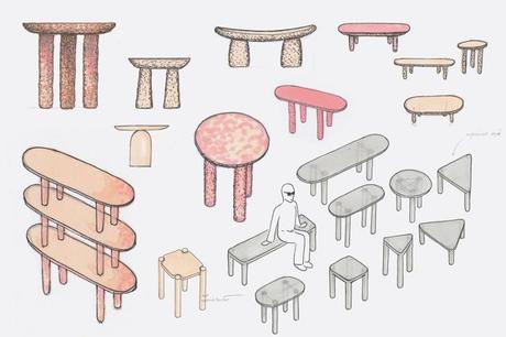 PIEDRA ROSA LA TABLE SCULPTÉE PAR PABLO FIGUERA ET ÁLVARO GOULA PIEDRA ROSA LA TABLE SCULPTÉE PAR PABLO FIGUERA ET ÁLVARO GOULA