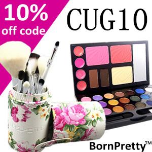 Born Pretty Store et ses cosmétiques peu chers, ça vaut quoi ? Causons pinceaux ! CUG10