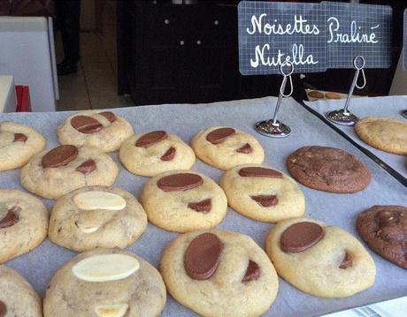 Cookies Noisettes & Nutella - Ann's Cookies Paris Cookies Noisettes & Nutella - Ann's Cookies Paris