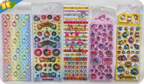 Collection de stickers kawaii Collection de stickers kawaii