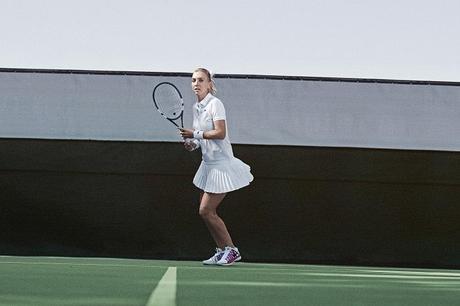 photo LACOSTE Elena Vesnina Wimbledon 2014