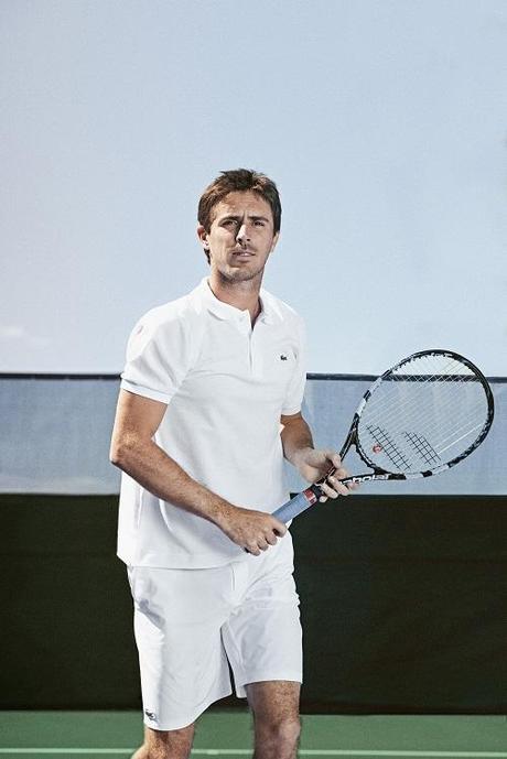 photo LACOSTE Edouard Roger Vasselin Wimbledon 2014 2