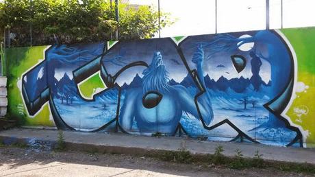 Street art au Fort d'Aubervilliers Street art au Fort d'Aubervilliers