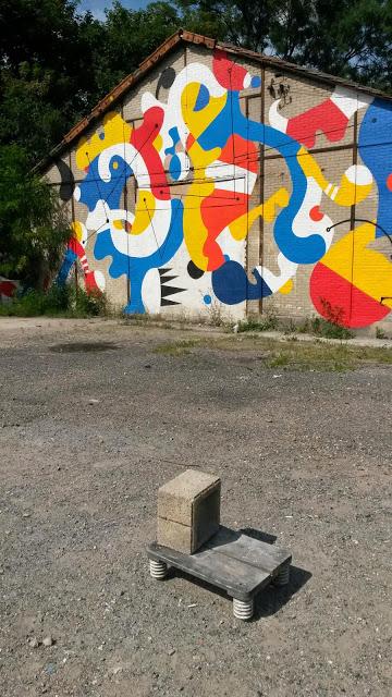 Street art au Fort d'Aubervilliers Street art au Fort d'Aubervilliers