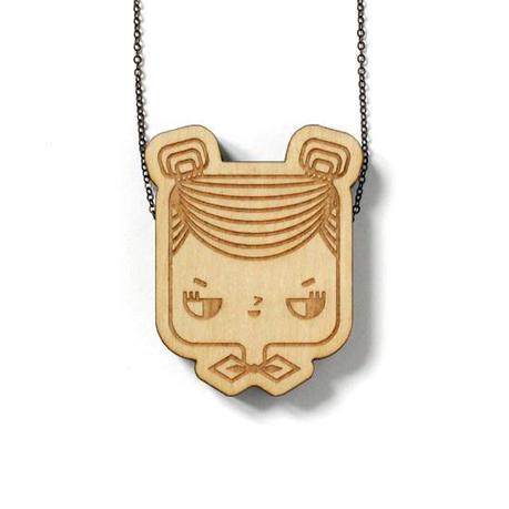 Sycomore - Nouvelle collection http://www.lesfollesmarquises.com/product/pendentif-bois-massif-judith