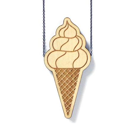 Sycomore - Nouvelle collection http://www.lesfollesmarquises.com/product/pendentif-bois-massif-ice-cream