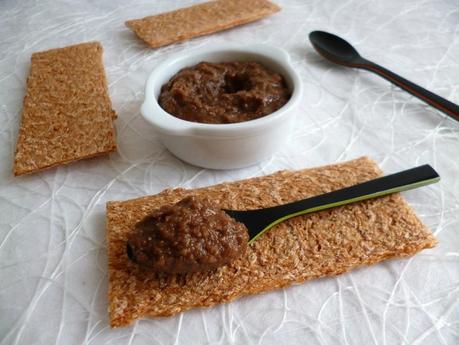 tartinade diététique hyperprotéinée amande cacao noisette (sans beurre et sans sucre) P1140575