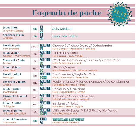 Festival LES NUITS COULEURS agenda nuits couleurs