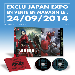 Les avant-premières d’All The Anime pour Japan Expo 2014 ghost-in-the-shell-films-@arise
