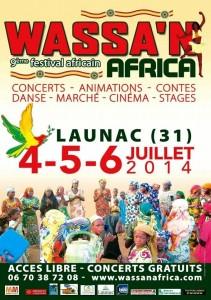 10 festivals Afro à ne pas rater, cet été. WASSA'N AFRICA, à LAUNAC