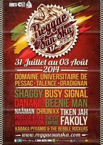 10 festivals Afro à ne pas rater, cet été. Reggae Sun Ska Festival du 31 juillet au 3 aout, Talence