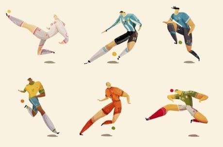 Rafael Mayani dessine un poster pour la coupe du monde Rafael Mayani dessine un poster pour la coupe du monde