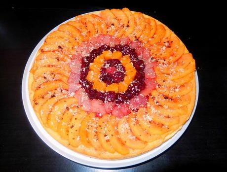 Gâteau fromage blanc fruits