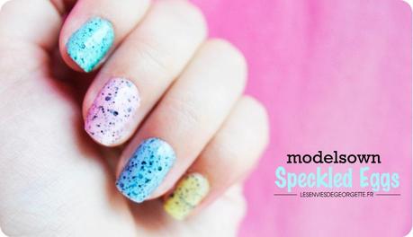 Les vernis Speckled Eggs de Modelsown modelsownoeuf3