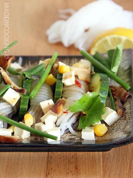 Salade de Konjac Shiratakis à la sauce soja SaladKonjacSaucSojaBLOG13