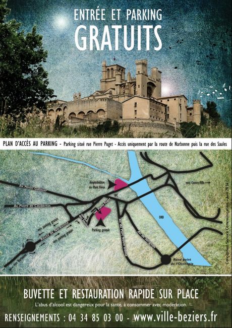 Béziers : Festival Swing les pieds dans l’Orb parking