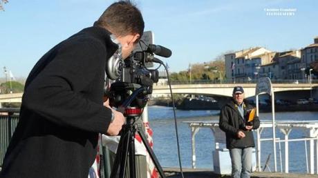 Agde : L’ Ephèbe de nouveau libéré Coulisse du tournage pour les 50 ans de la découverte de l’Éphèbe d'Agde Coulisse du tournage pour les 50 ans de la découverte de l’Éphèbe d'Agde Claude BARTHELEMY. à la caméra et Christian Tourrette le réalisateur